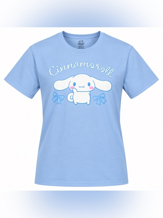 Sanrio Other - Sanrio Cinnamoroll Men's M Graphic Tee Light Blue NWT Kawaii Relaxed Fit T-Shirt